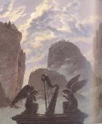 Carl Gustav Carus details Memorial Monument to Goethe (mk10) USA oil painting reproduction